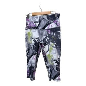 Lululemon Throwback Print Align High-Rise Crop 17"